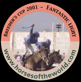 Breeder's cup 2001 - Fantastic Light - www.horsesoftheworld.com