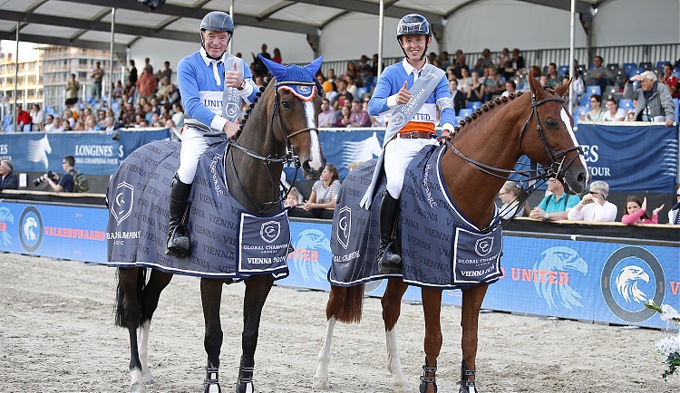 GCL 2016: Unbeatable John Whitaker and Bertram Allen stretch ranking lead before final showdown.