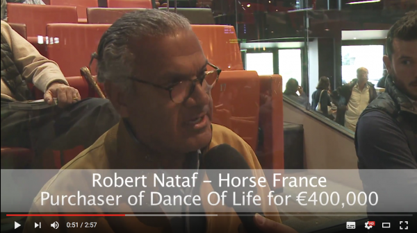 2016'Edition of ARQANA Summer Sale. Video Robert Nataf