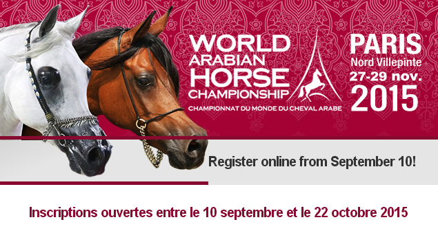 Championnat du Monde du Cheval Arabe 2015